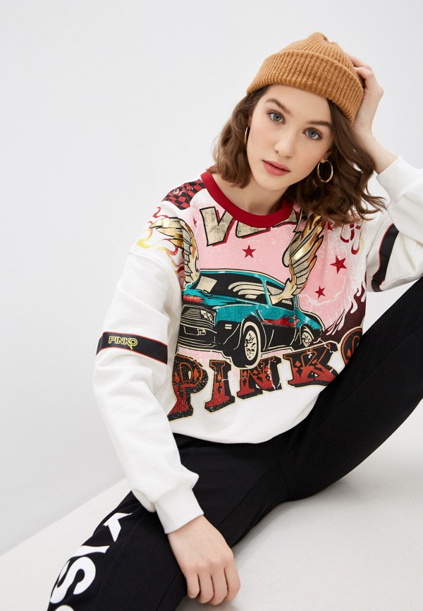

Свитшот Pinko, Белый, Pinko PI754EWGIDP2