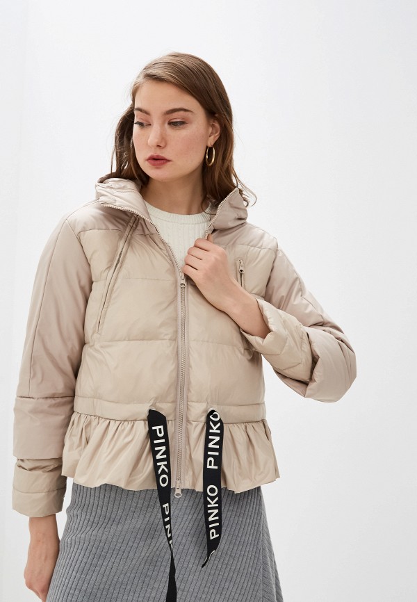 

Куртка утепленная Pinko, Бежевый