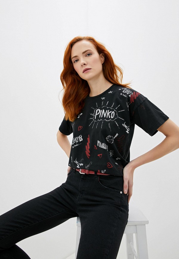

Футболка Pinko, Черный, Pinko PI754EWHEIB2