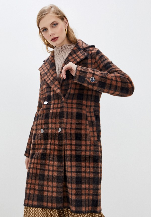 

Пальто Pinko, Коричневый, Pinko PI754EWJVOI7