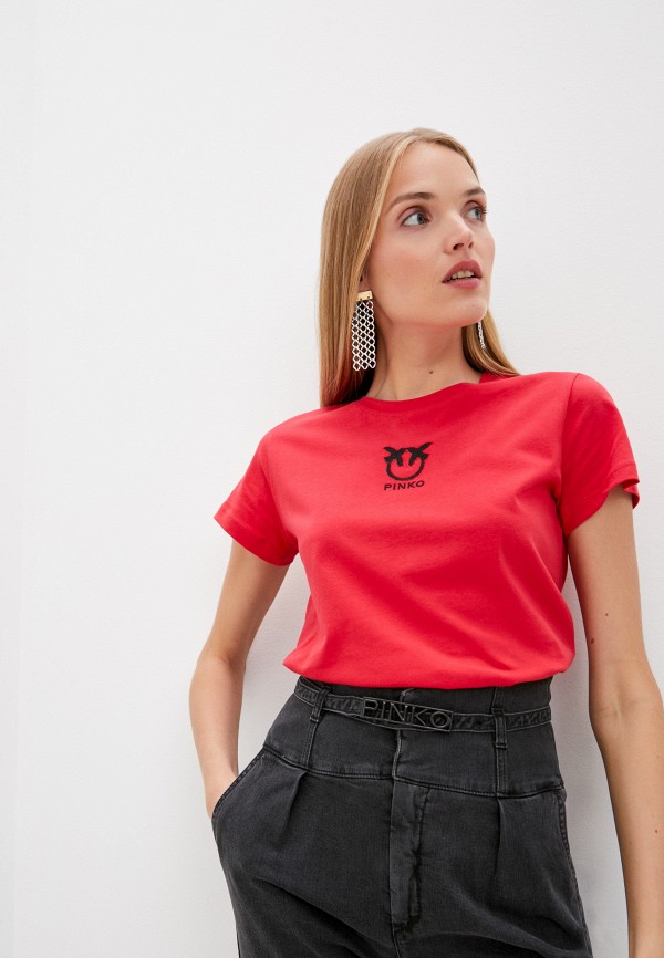 

Футболка Pinko, Красный, Pinko PI754EWJVOM8