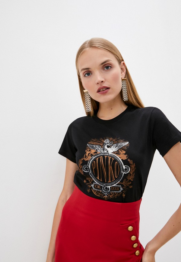 

Футболка Pinko, Черный, Pinko PI754EWJVPB0