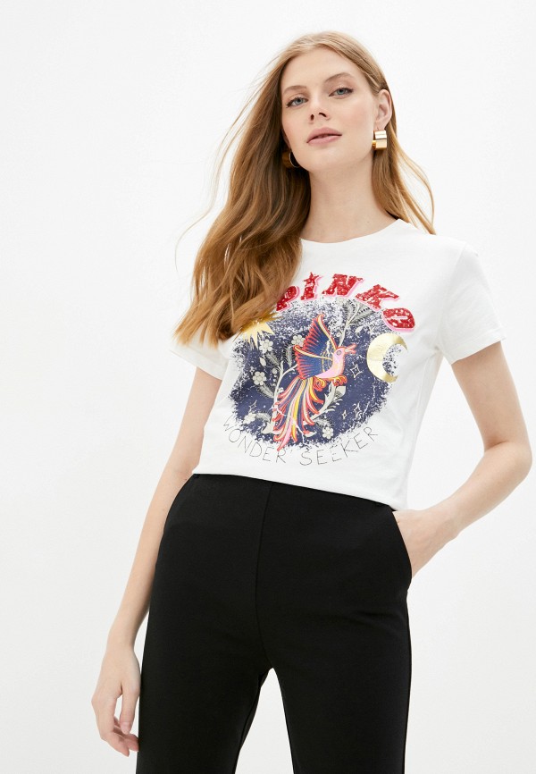 

Футболка Pinko, Белый, Pinko PI754EWJVPB1