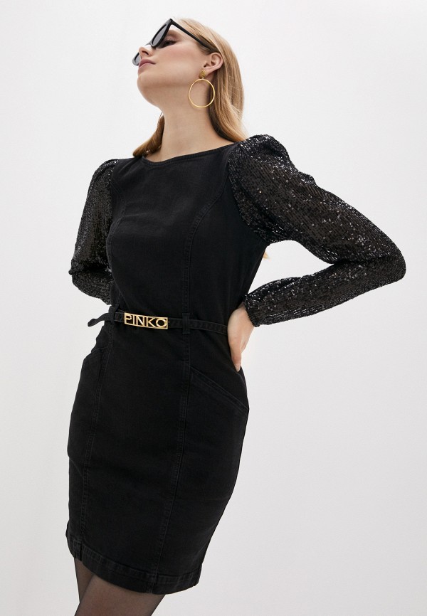 

Платье джинсовое Pinko, Черный