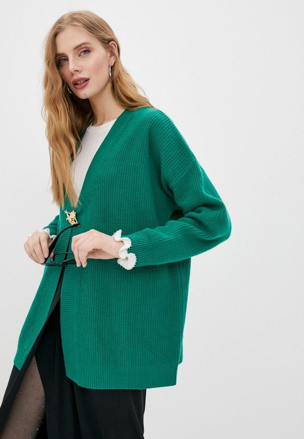 

Кардиган Pinko, Зеленый, UNIQUENESS