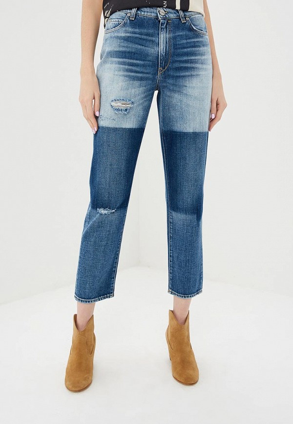 

Джинсы P Jean, RELAXED CIGARETTE MID RISE, Синий