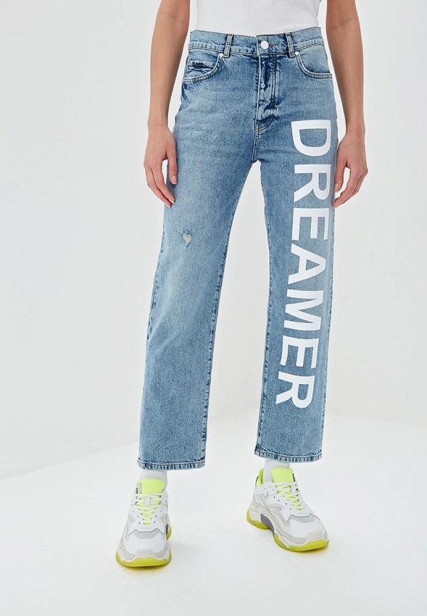

Джинсы P Jean, BOYFRIEND HIGH WAIST, Голубой