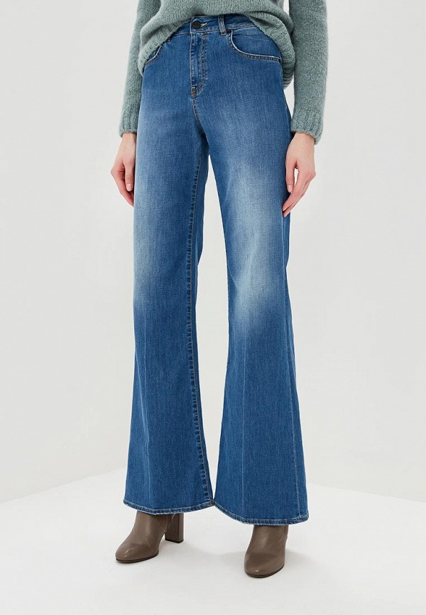 

Джинсы P Jean, Синий, FLARE HIGH WAIST