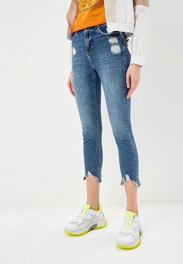 

Джинсы P Jean, Синий, SKINNY HIGH WAIST