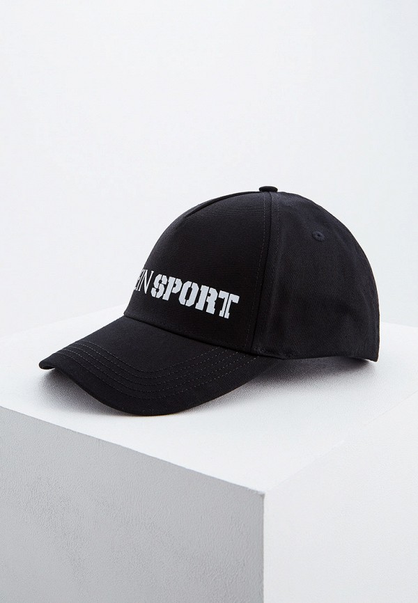 

Бейсболка Plein Sport, Черный, Plein Sport PL007CMFVZO6