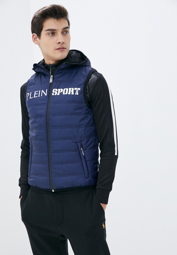 

Жилет утепленный Plein Sport, Синий