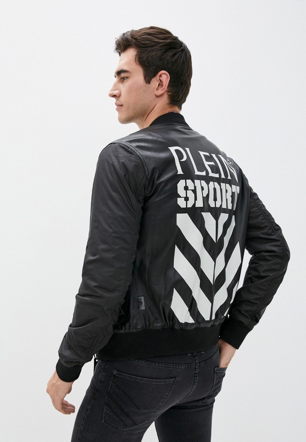 

Куртка кожаная Plein Sport, Черный
