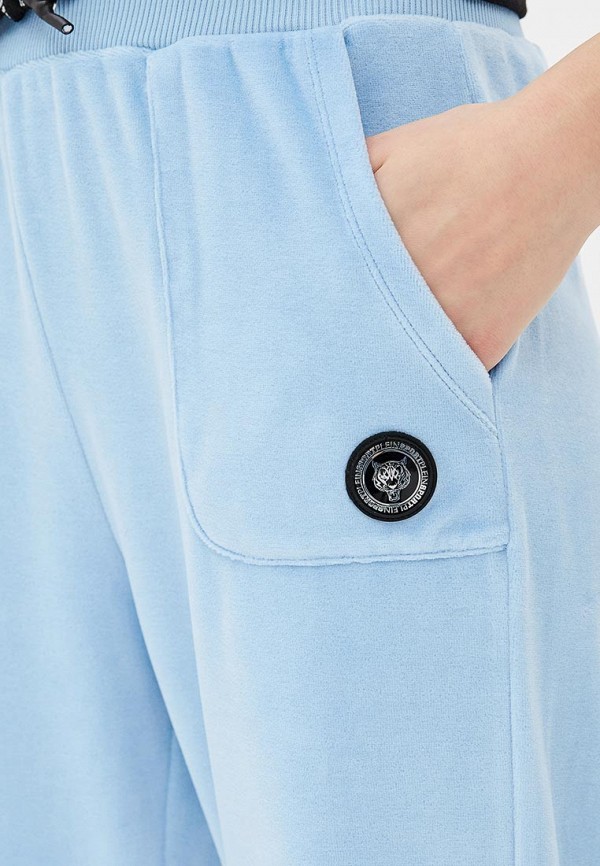 

Брюки спортивные Plein Sport; Plein Sport PL007EWEPFG8, Голубой