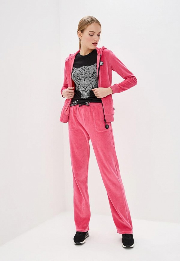 

Толстовка Plein Sport; Plein Sport PL007EWEPFG9, Розовый
