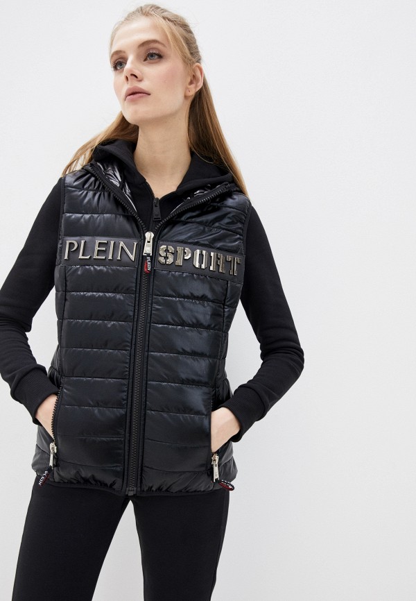 

Жилет утепленный Plein Sport, Черный, Plein Sport PL007EWHXZA4