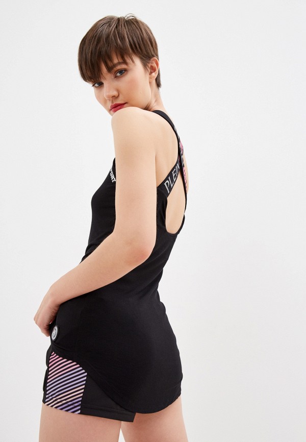 

Майка спортивная Plein Sport, Черный, Plein Sport PL007EWHXZG8