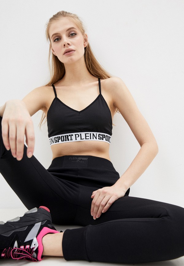

Топ спортивный Plein Sport, Черный