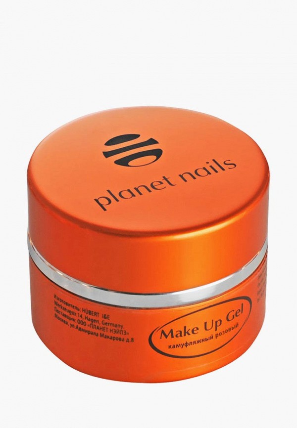 

Гель-лак для ногтей Planet Nails, Розовый, 11037 Make Up Gel Rose 15 г - камуфлирующий розовый