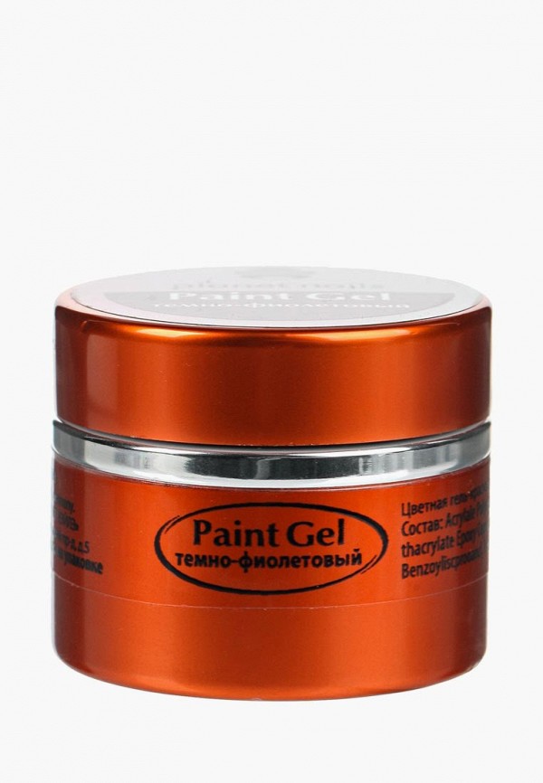 

Гель-лак для ногтей Planet Nails, Фиолетовый, 11816 Paint Gel темно-фиолетовая 5 г