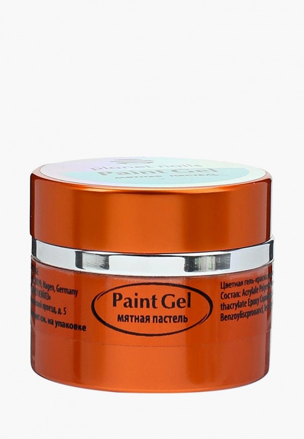 

Гель-лак для ногтей Planet Nails, 11831 Paint Gel мятная пастель 5 г