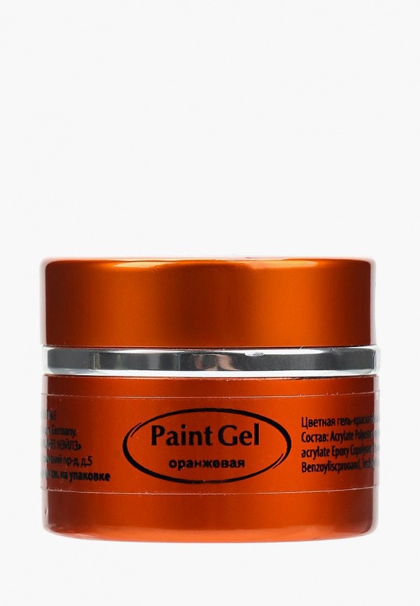 

Гель-краска для ногтей Planet Nails, Paint Gel - 11963 Оранжевый, 5 г