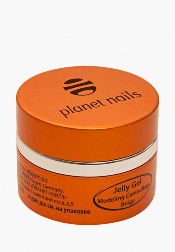 

Гель-лак для ногтей Planet Nails, Прозрачный, 11074 Modeling Camouflage Beige Jelly Gel камуфлирующий, бежевый