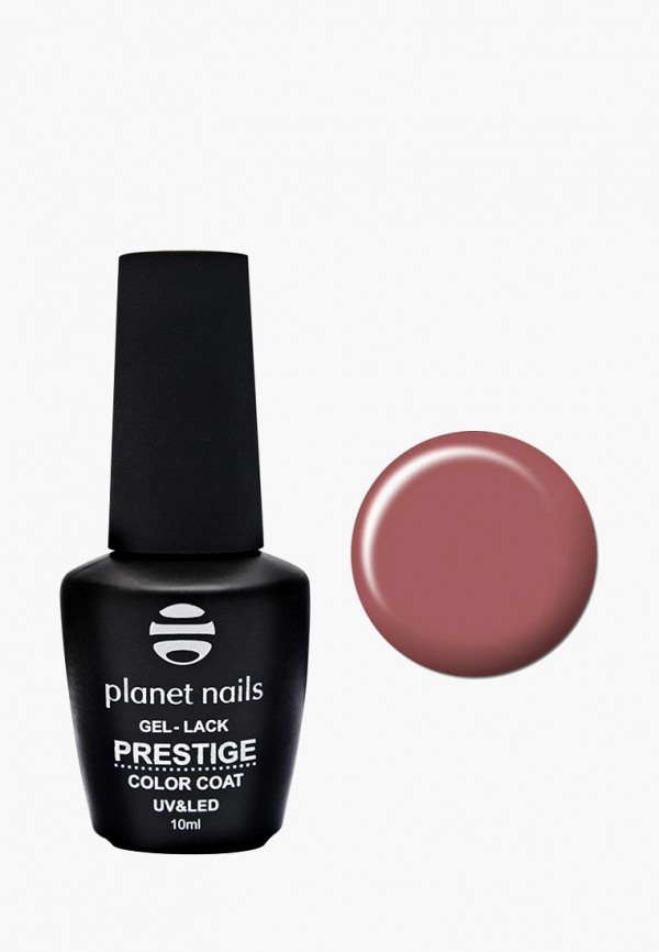 

Гель-лак для ногтей Planet Nails, Розовый, "PRESTIGE" - 512, 10 мл бежево-красный
