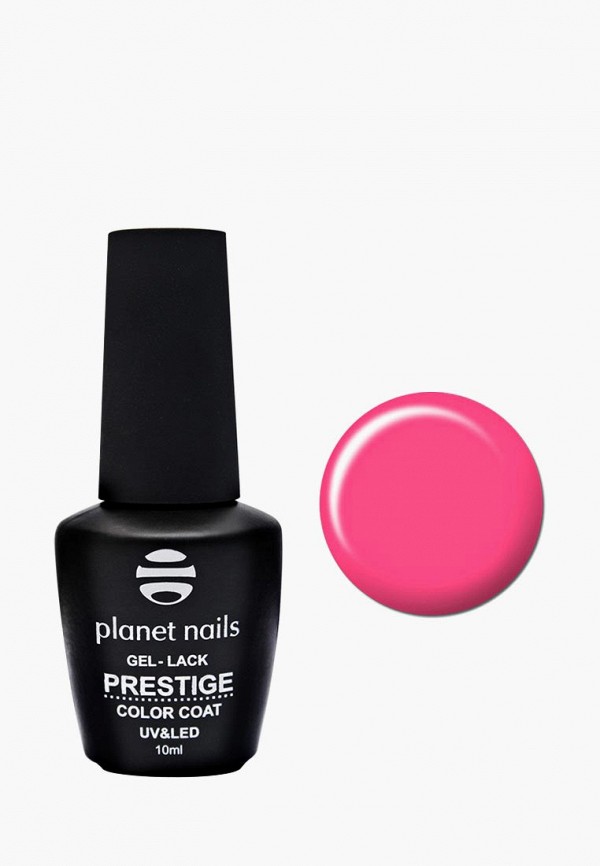 

Гель-лак для ногтей Planet Nails, Розовый, "PRESTIGE" - 527, 10 мл неоново-розовый