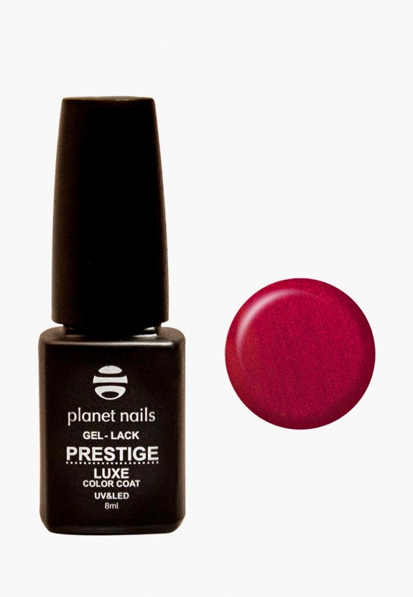 

Гель-лак для ногтей Planet Nails, Бордовый, "PRESTIGE LUXE" - 301, 8 мл перламутровый кардинал