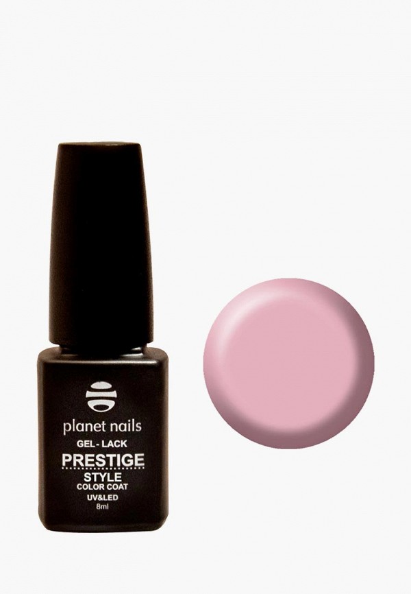 

Гель-лак для ногтей Planet Nails, Розовый, "PRESTIGE STYLE" - 404, 8 мл нежно розовая пастель