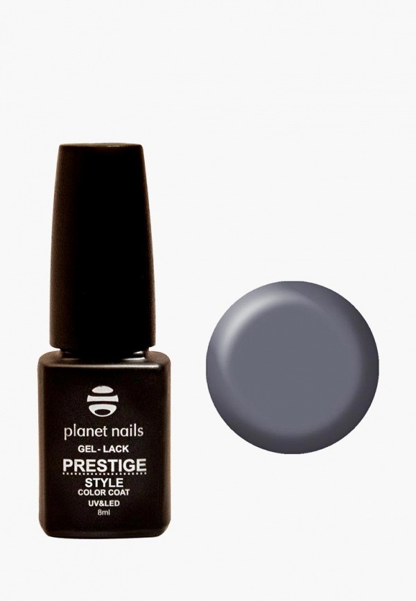 

Гель-лак для ногтей Planet Nails, Серый, "PRESTIGE STYLE" - 407, 8 мл мышиный серый
