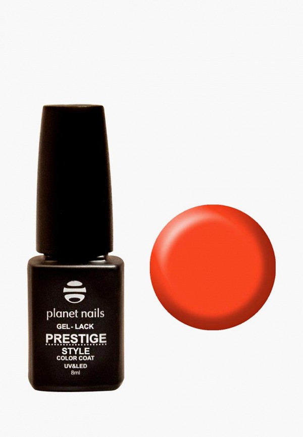 

Гель-лак для ногтей Planet Nails, "PRESTIGE STYLE" - 417, 8 мл неоновый оранжевый