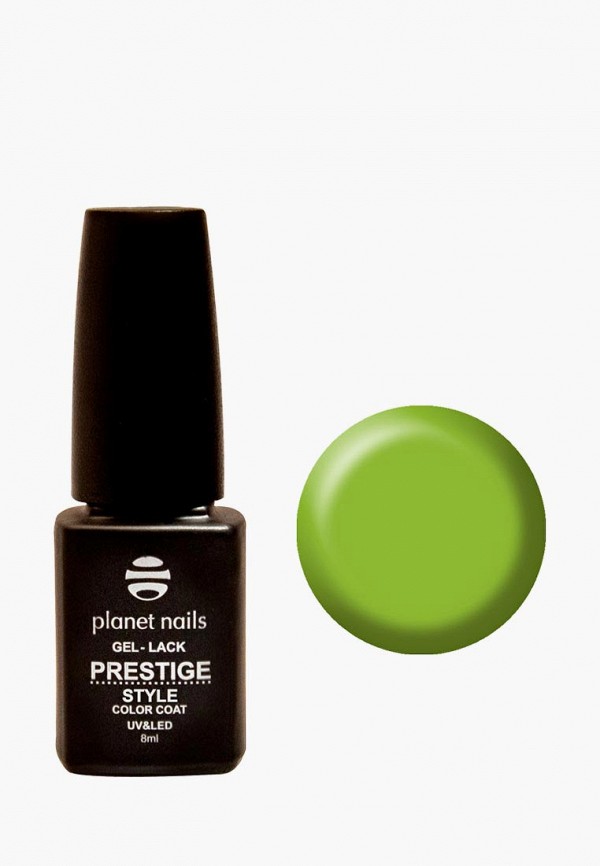 

Гель-лак для ногтей Planet Nails, Зеленый, "PRESTIGE STYLE" - 419, 8 мл нежно-оливковый