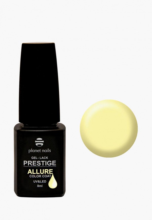 

Гель-лак для ногтей Planet Nails, Желтый, "PRESTIGE ALLURE" - 602, 8 мл лимонный