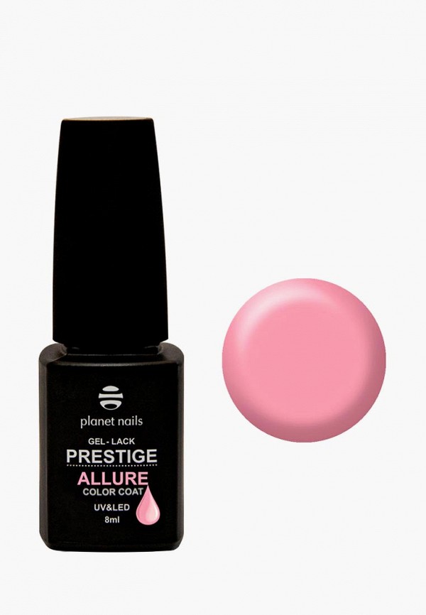 

Гель-лак для ногтей Planet Nails, Розовый, "PRESTIGE ALLURE" - 605, 8 мл розовый