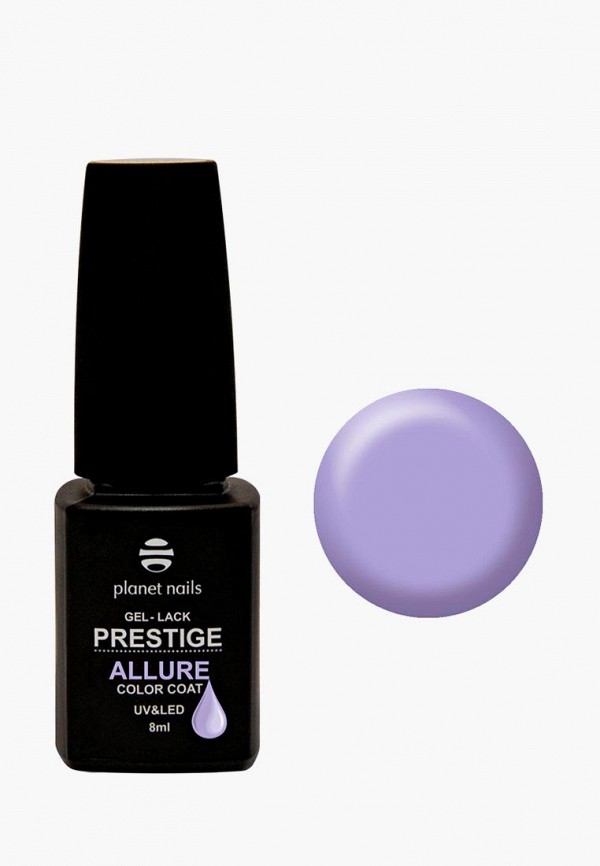 

Гель-лак для ногтей Planet Nails, Фиолетовый, "PRESTIGE ALLURE" - 607, 8 мл дымчато-сиреневый