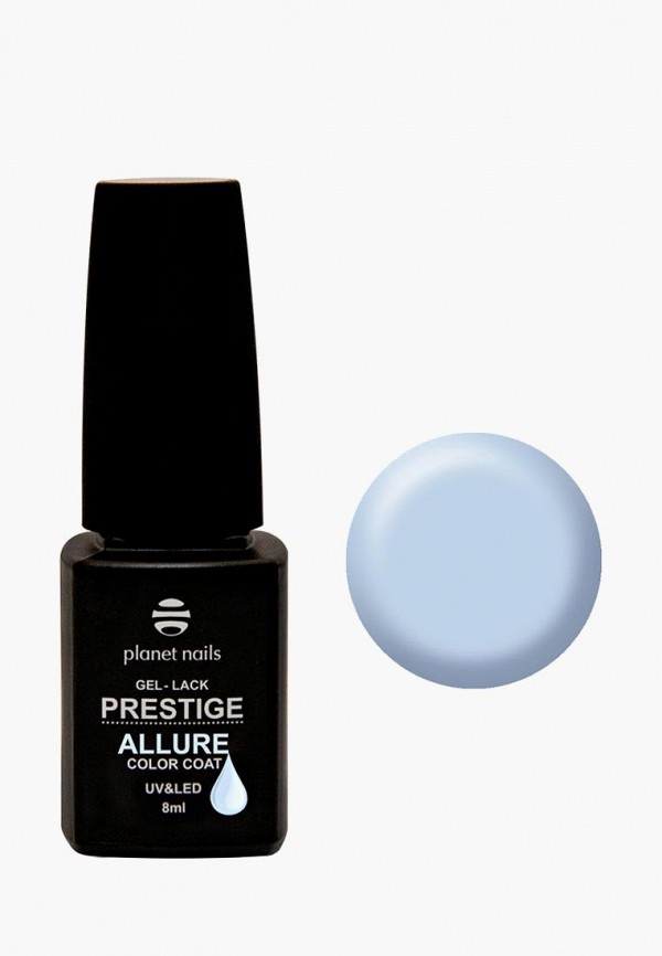 

Гель-лак для ногтей Planet Nails, Голубой, "PRESTIGE ALLURE" - 610, 8 мл небесно-голубой