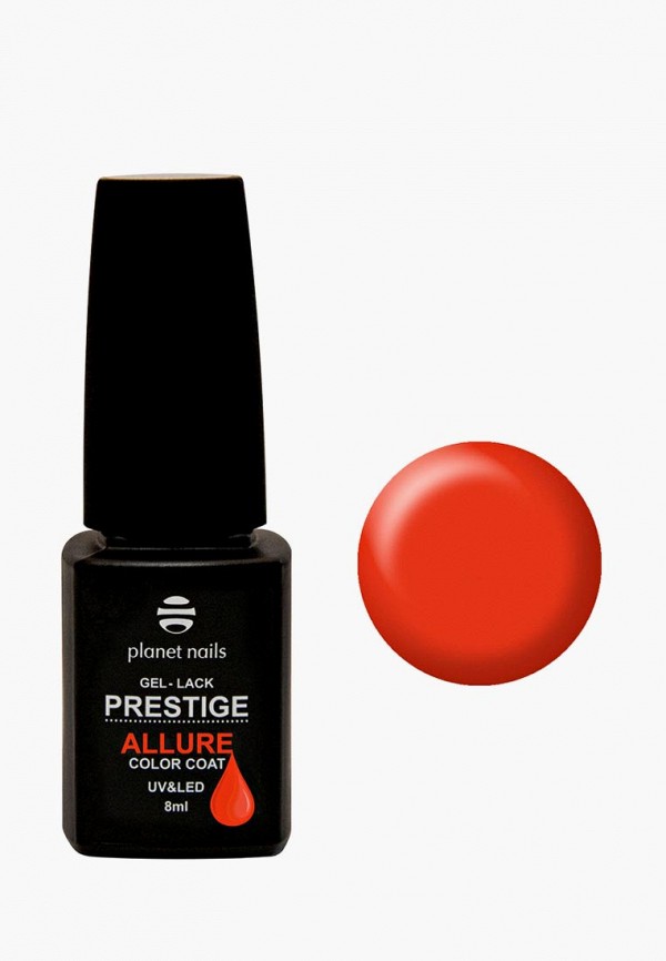 

Гель-лак для ногтей Planet Nails, Красный, "PRESTIGE ALLURE" - 613, 8 мл