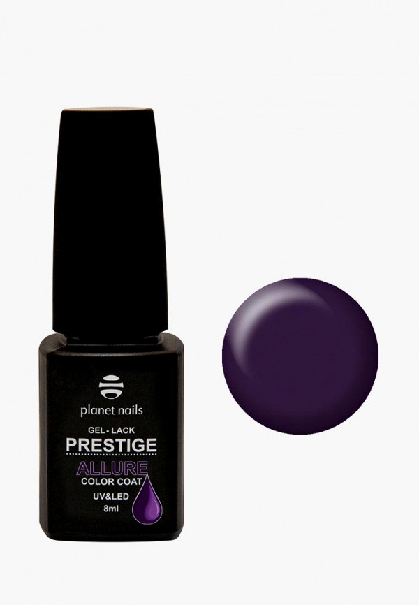 

Гель-лак для ногтей Planet Nails, Фиолетовый, "PRESTIGE ALLURE" - 618, 8 мл