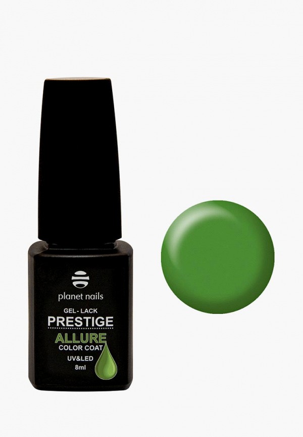 

Гель-лак для ногтей Planet Nails, Зеленый, "PRESTIGE ALLURE" - 629, 8 мл