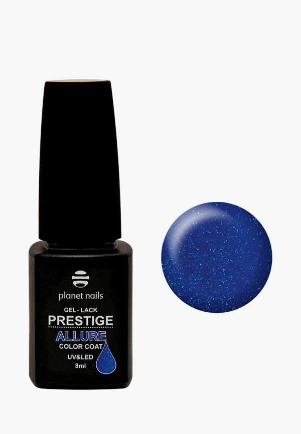 

Гель-лак для ногтей Planet Nails, Синий, "PRESTIGE ALLURE" - 641, 8 мл