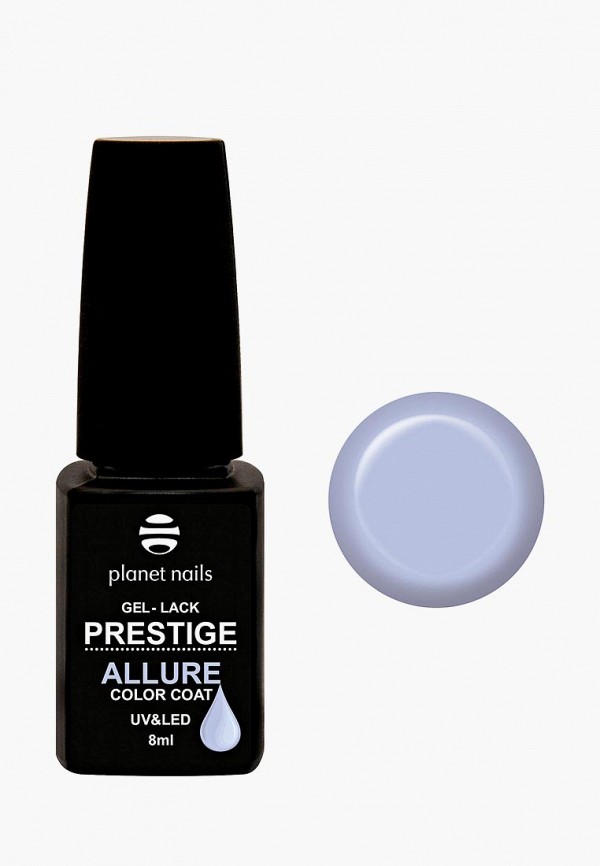 

Гель-лак для ногтей Planet Nails, Голубой, "PRESTIGE ALLURE" 662, 8 мл