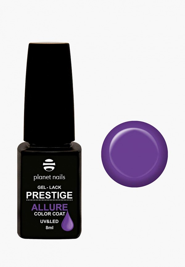 

Гель-лак для ногтей Planet Nails, Фиолетовый, "PRESTIGE ALLURE" 665, 8 мл