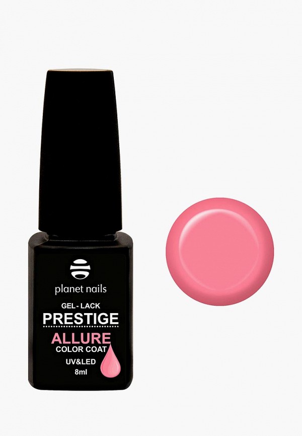 

Гель-лак для ногтей Planet Nails, Розовый, "PRESTIGE ALLURE" 672, 8 мл