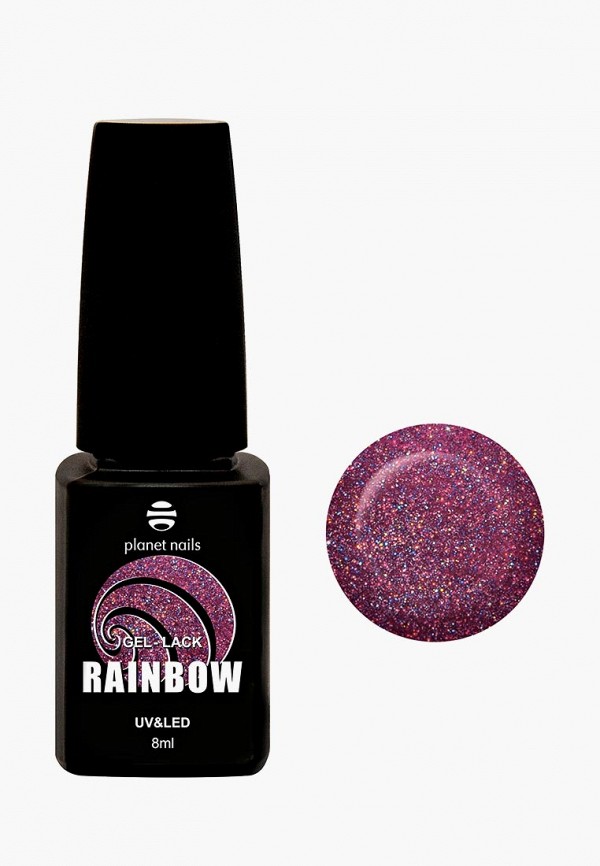 

Гель-лак для ногтей Planet Nails, Фиолетовый, "RAINBOW"- 805, 8 мл
