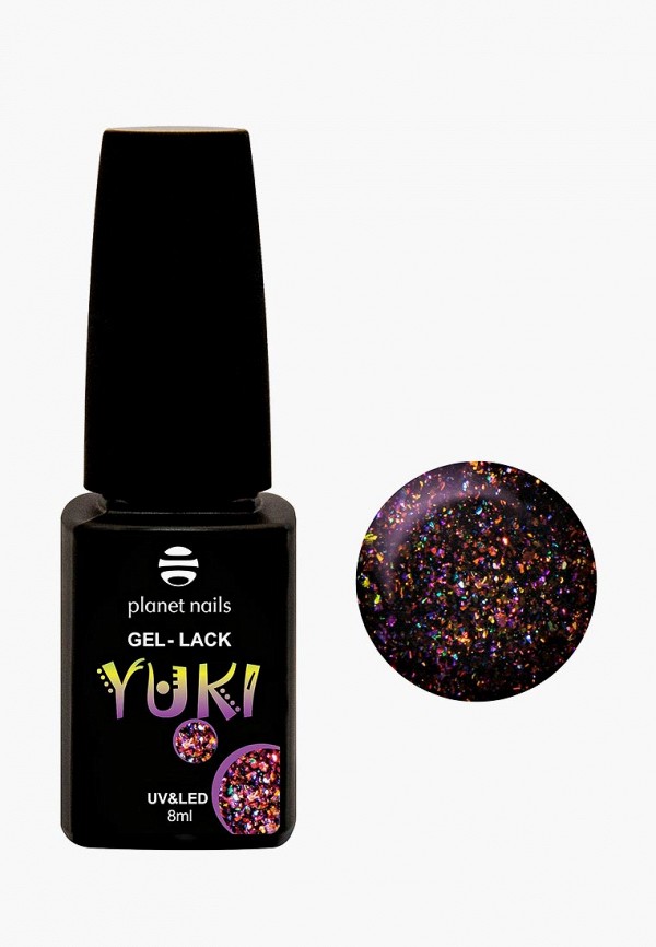

Гель-лак для ногтей Planet Nails, Фиолетовый, "Yuki", 781, 8 мл
