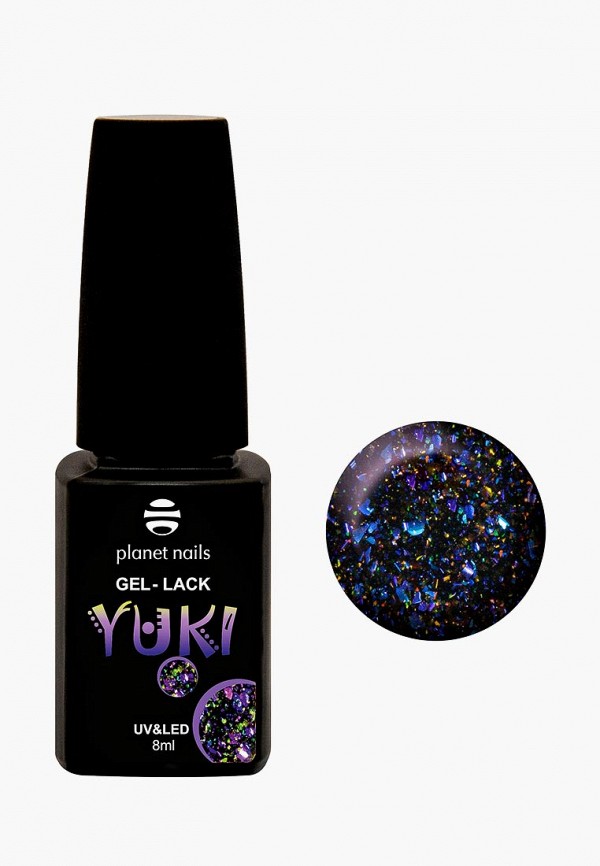 

Гель-лак для ногтей Planet Nails, Синий, "Yuki", 782, 8 мл
