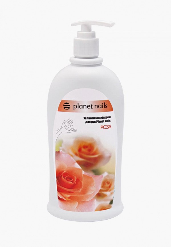 

Крем для рук Planet Nails, Белый, "Роза", 500 мл