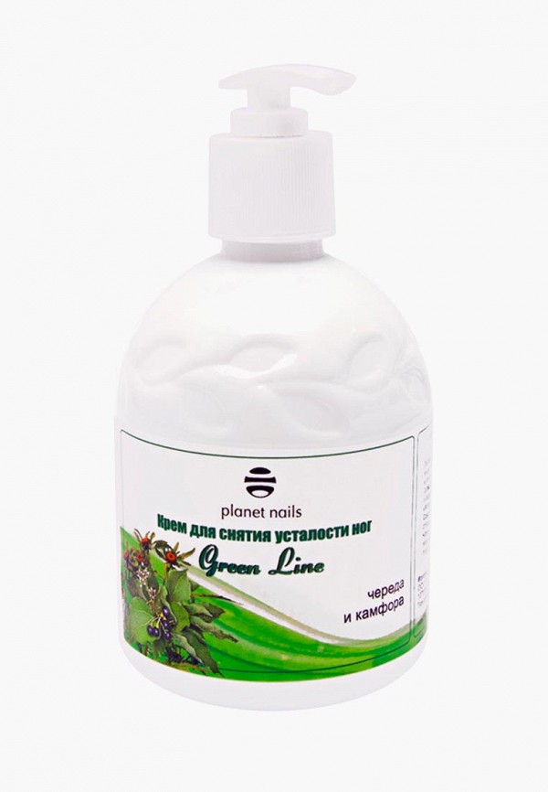

Крем для ног Planet Nails, Прозрачный, "Green Line" 500 мл