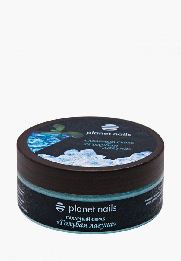 

Скраб для тела Planet Nails, Прозрачный, "Голубая лагуна" 170 г
